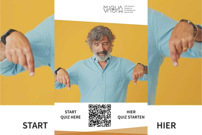 Interaktive Quiz-Stele für MiQua LVR in Köln